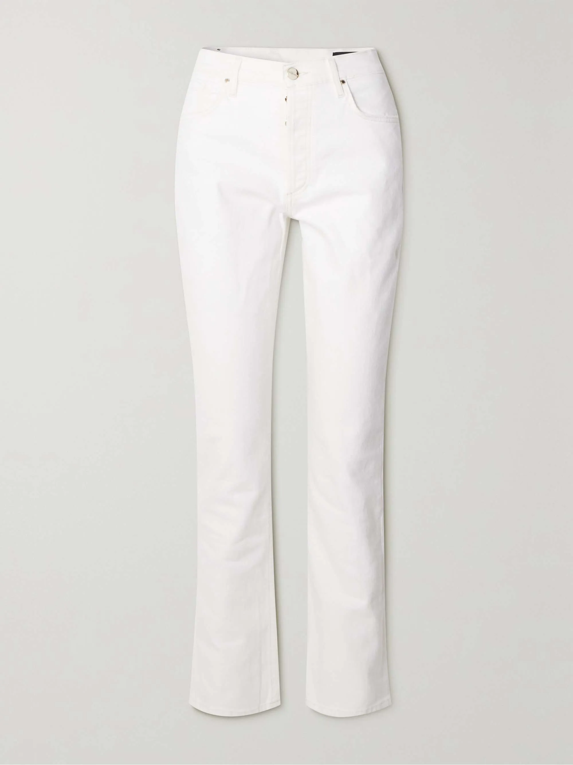 Goldsign White Straight High rise Jeans UK S