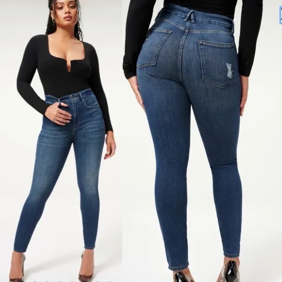 Good American Good Legs Skinny Jeans Blue114 Size 6 / 28