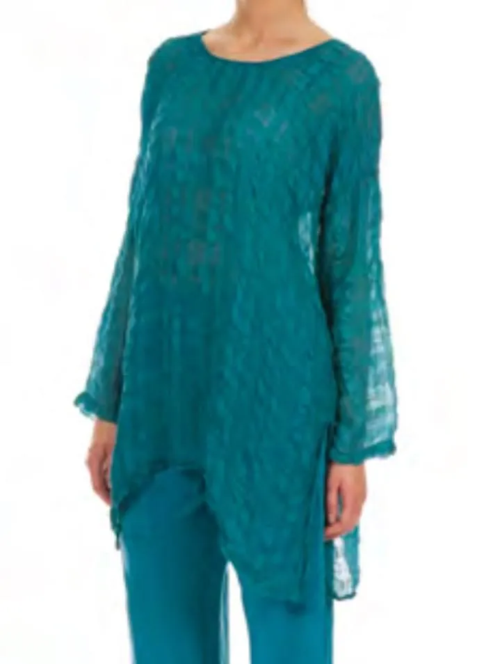 Grizas Silk Overlay Top