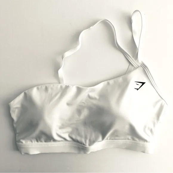 Gymshark M/L Pocket Shorts &amp; One Shoulder Sports Bra Set