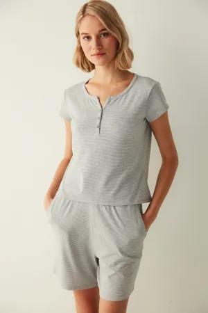Hailey Long Shorts Pj Bottom