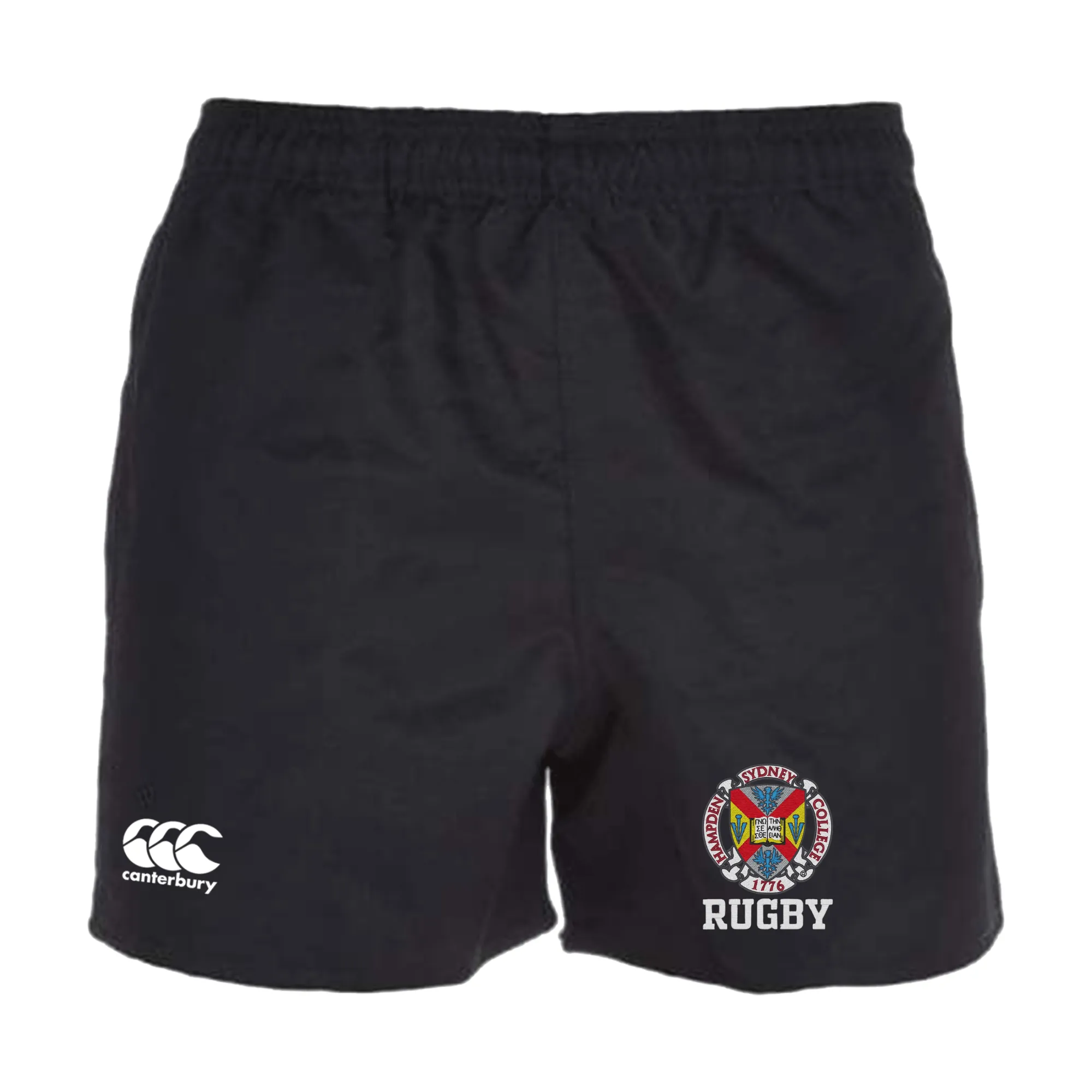 Hampden Sydney College Professional Polyester Rugby Short by Canterbury