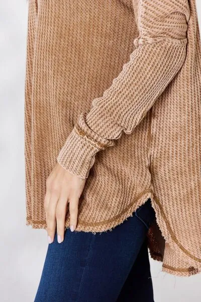 Happiest Moments Top- Deep Camel