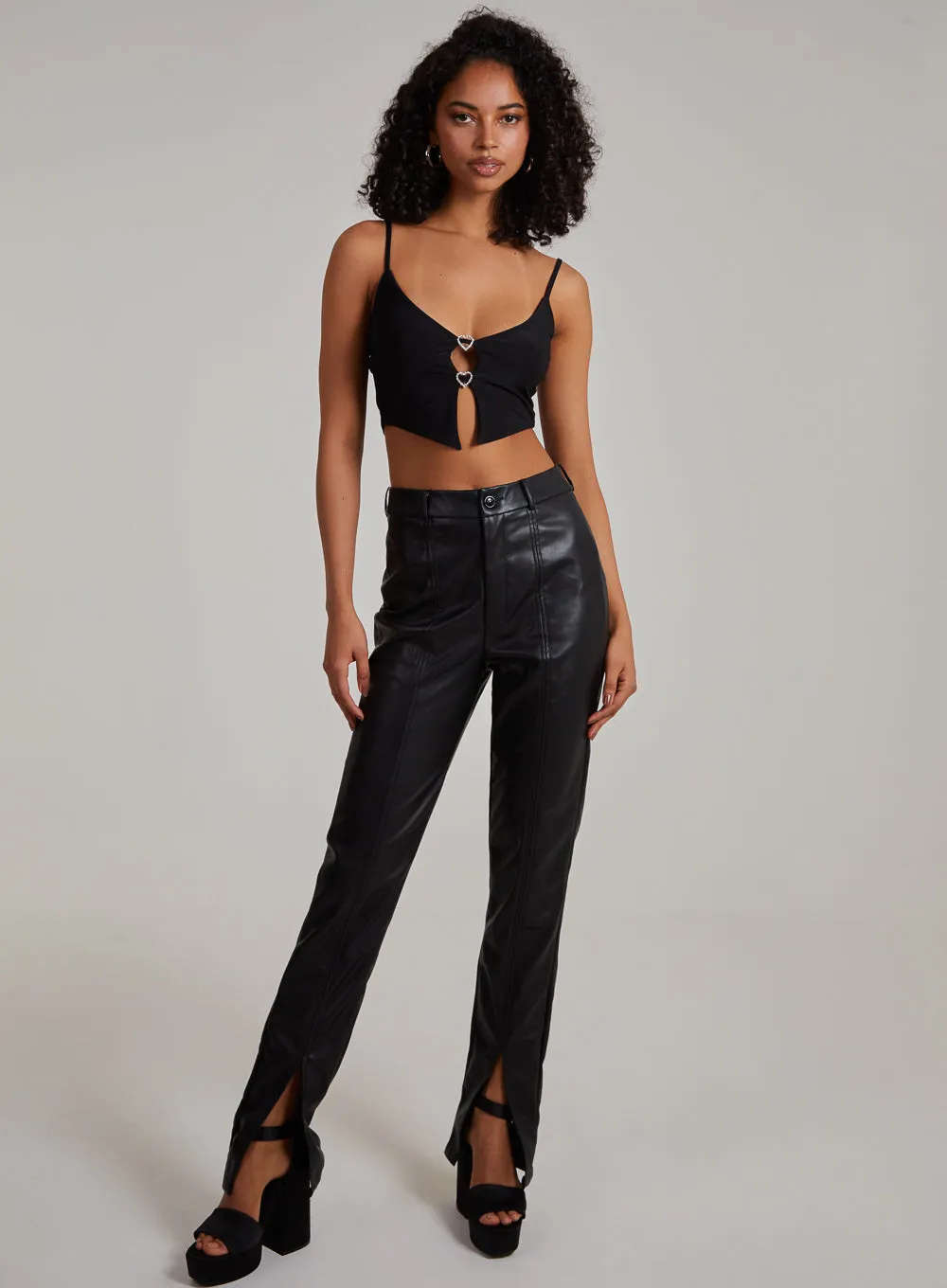 Heart Diamante Cami Top