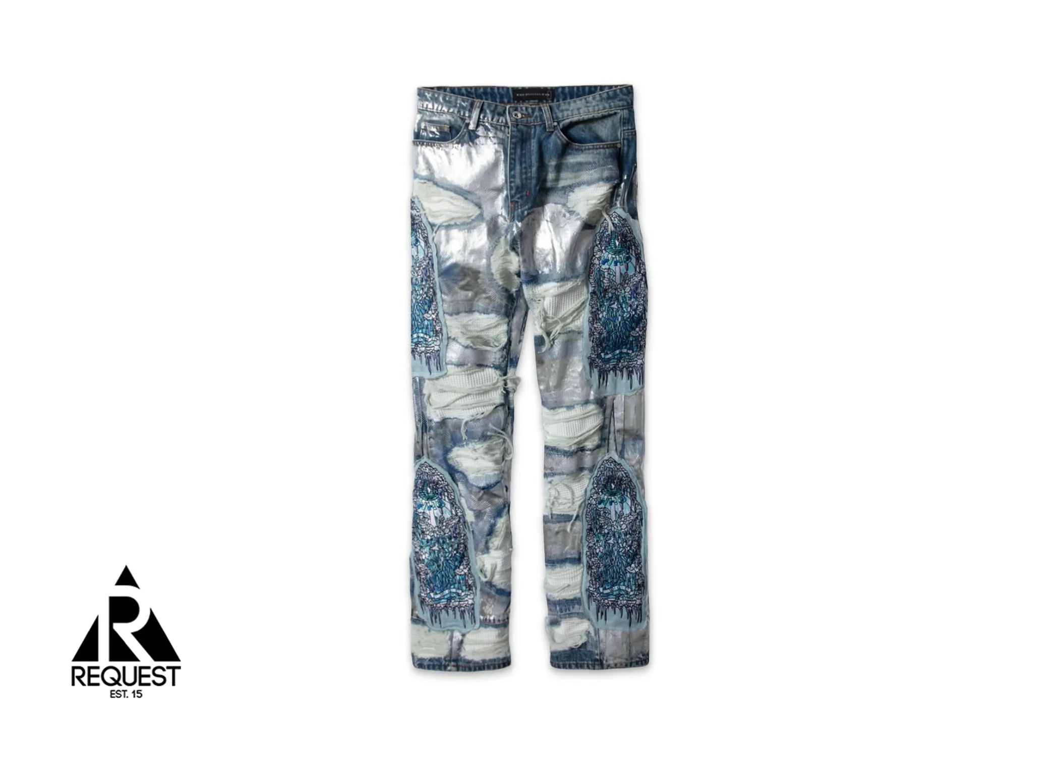 Heavy Metal Denim Jeans "Sky"