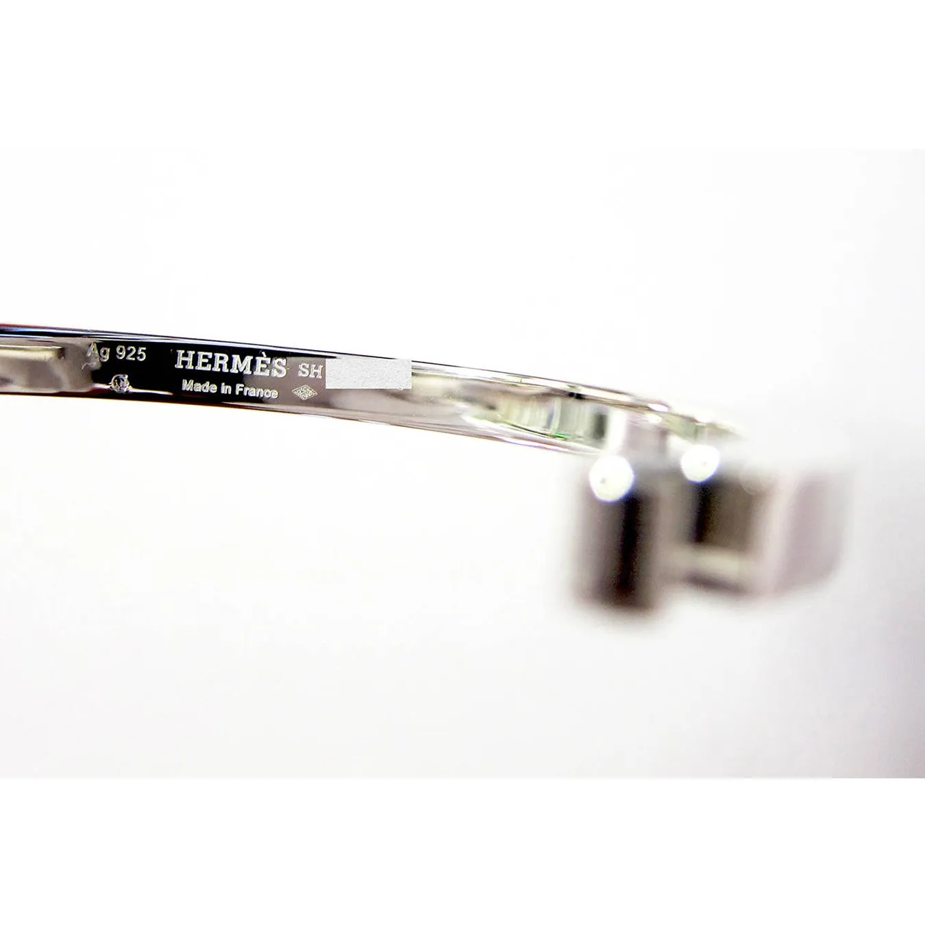 Hermes Galop Horse Solid Silver PM Bracelet Iconic Gift Below Retail