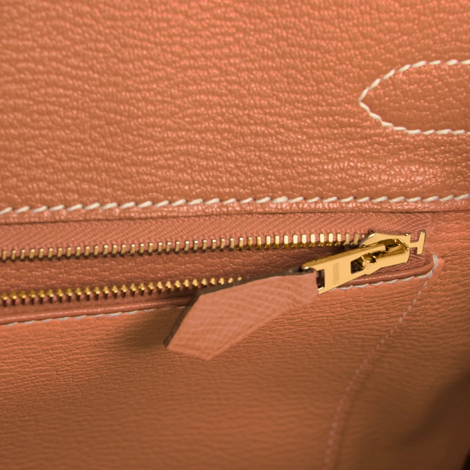 Hermes Gold Camel Tan 30cm Birkin Epsom Gold Hardware