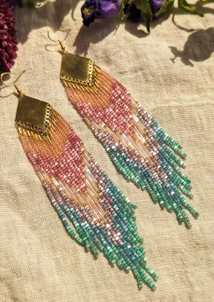 Hermosa Beach Seed Bead Earrings