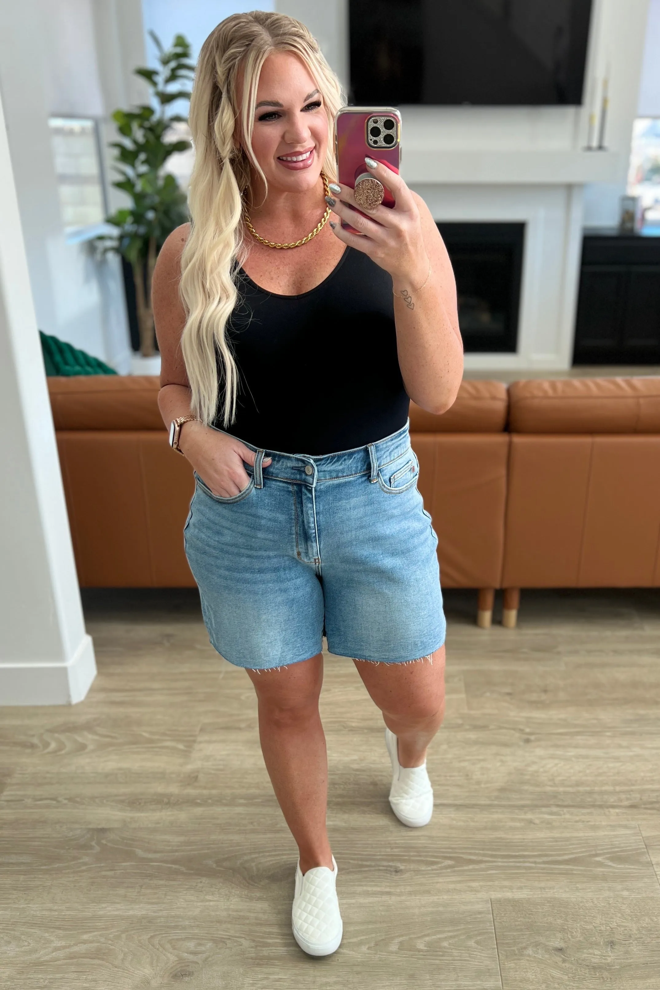 High Rise Cutoff Judy Blue Shorts