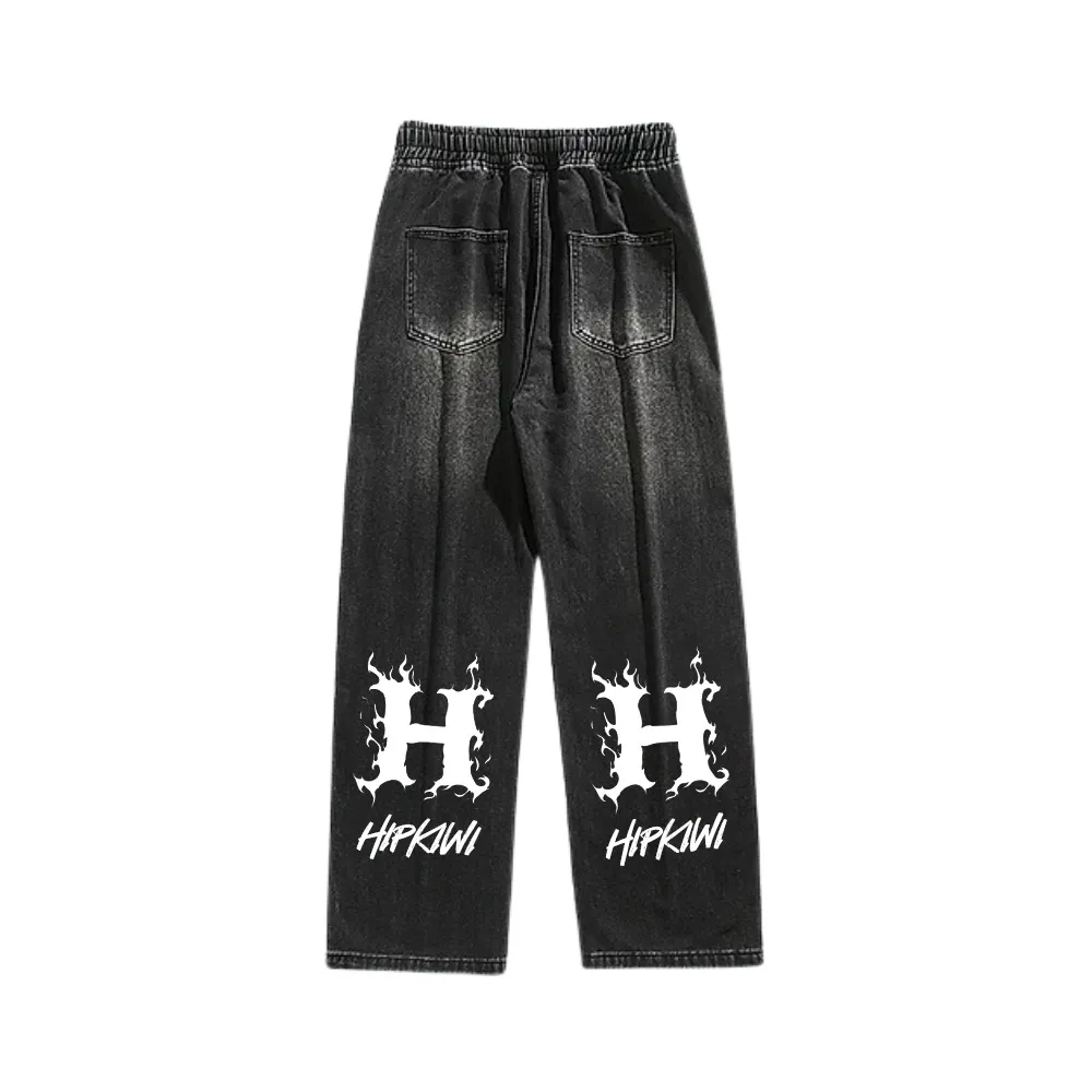 HP"Hipkiwi Flames" Jeans