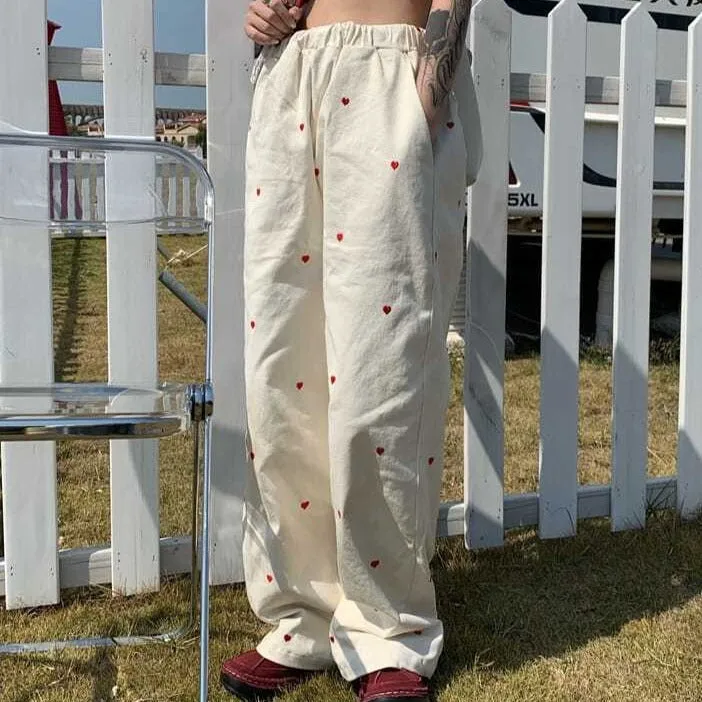 Hyena - Modern Heart Pants for Women