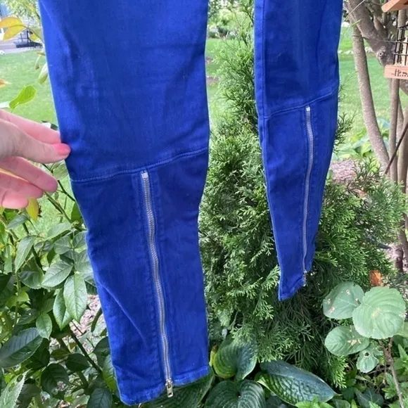 J Brand Cobalt Blue Skinny Jeans