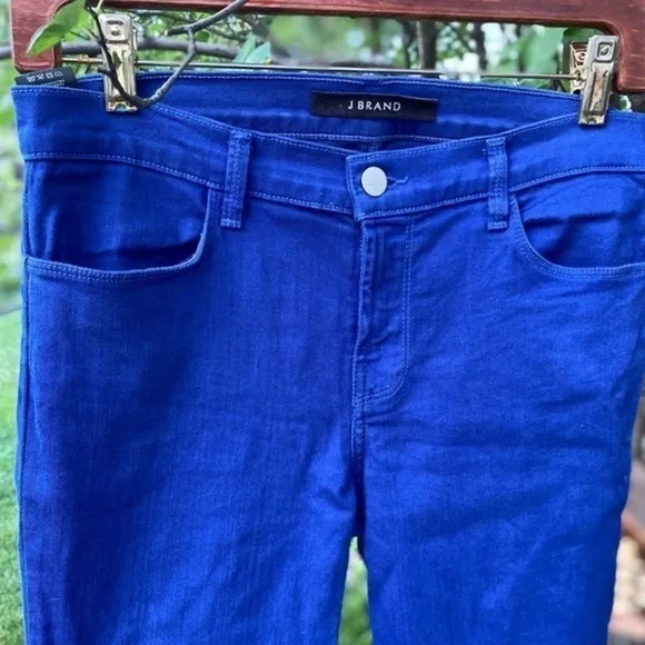 J Brand Cobalt Blue Skinny Jeans