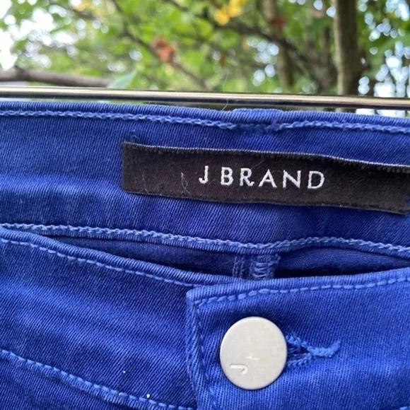 J Brand Cobalt Blue Skinny Jeans