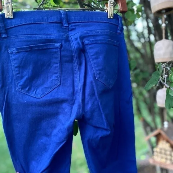J Brand Cobalt Blue Skinny Jeans