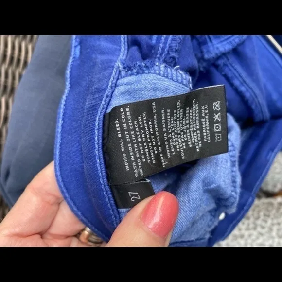 J Brand Cobalt Blue Skinny Jeans