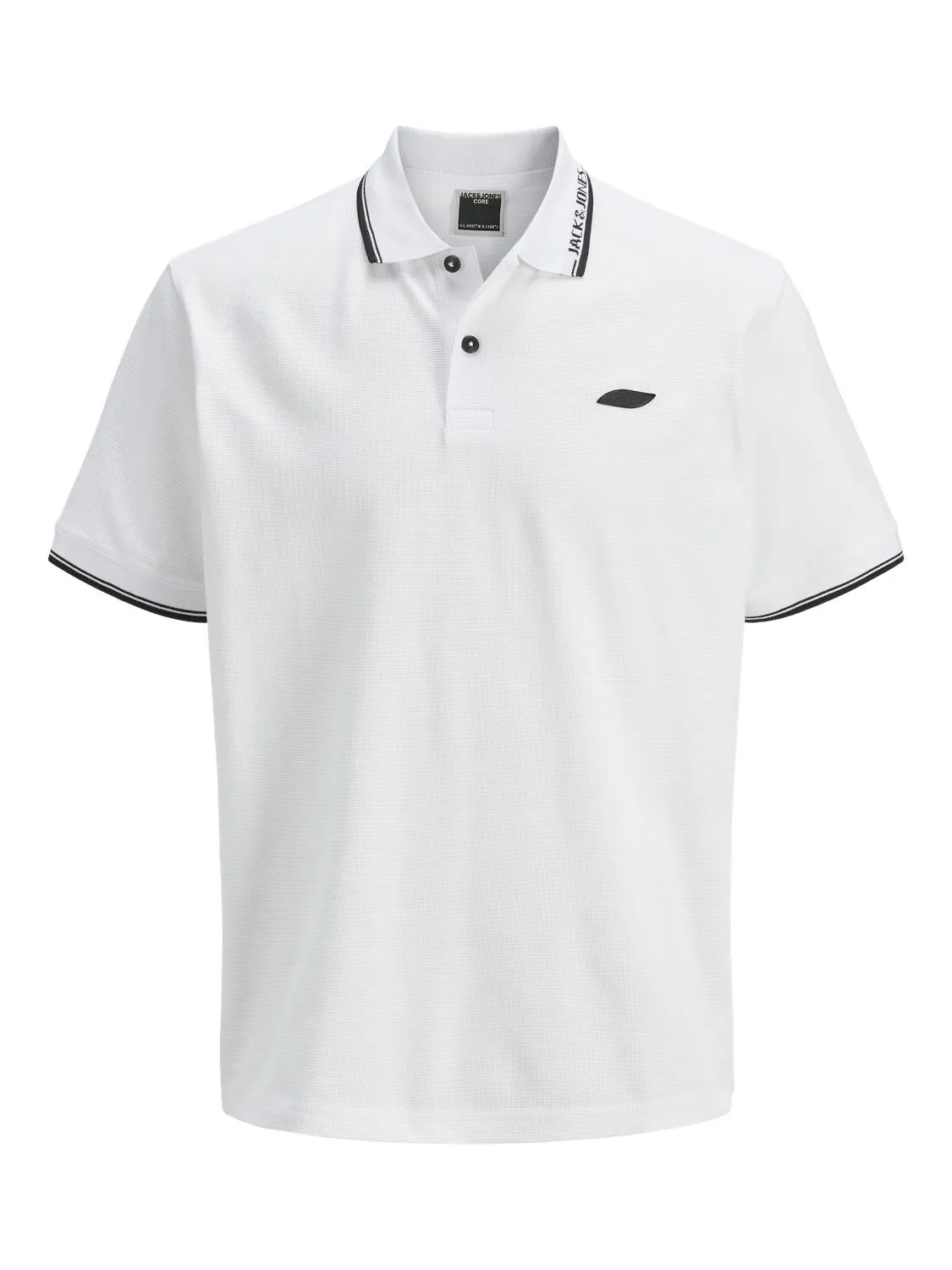 Jack & Jones Short Sleeves Polo Shirt For Men (JCOPACER JACQUARD) in 3 Colours, S-XXL