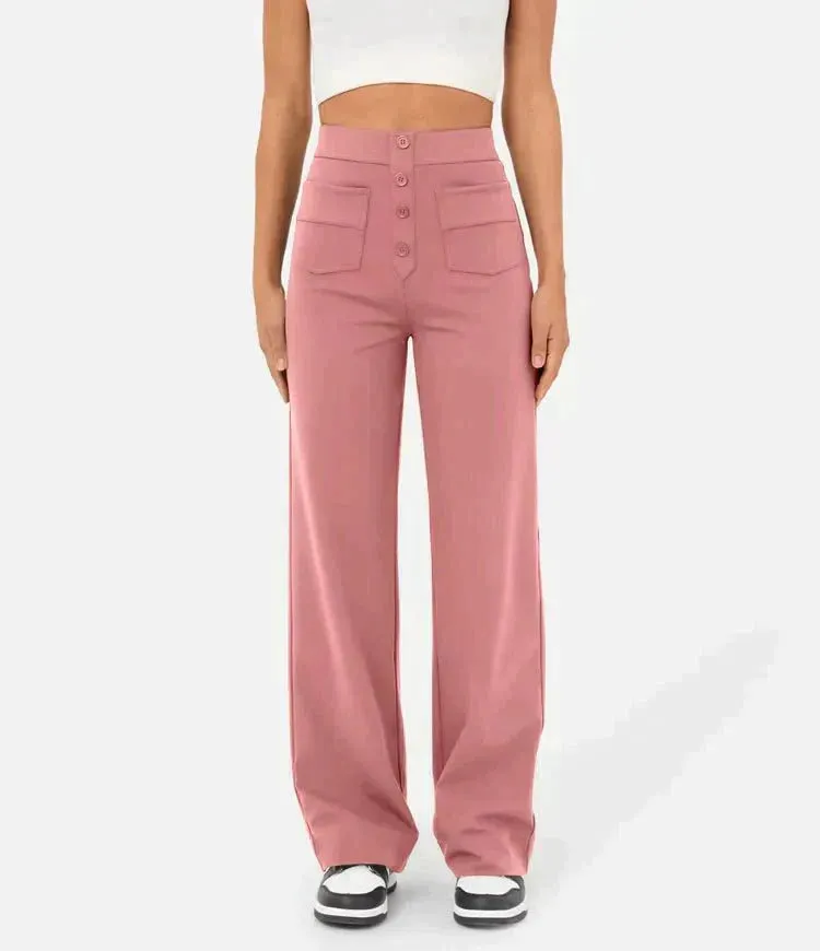 Jael - Casual Pants with High Waist