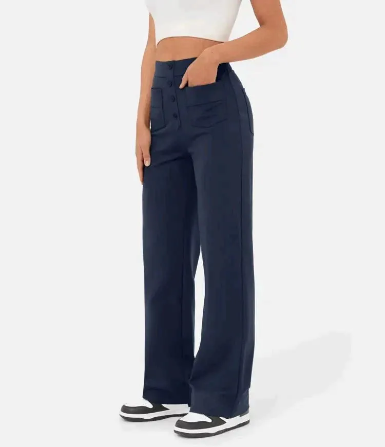 Jael - Casual Pants with High Waist