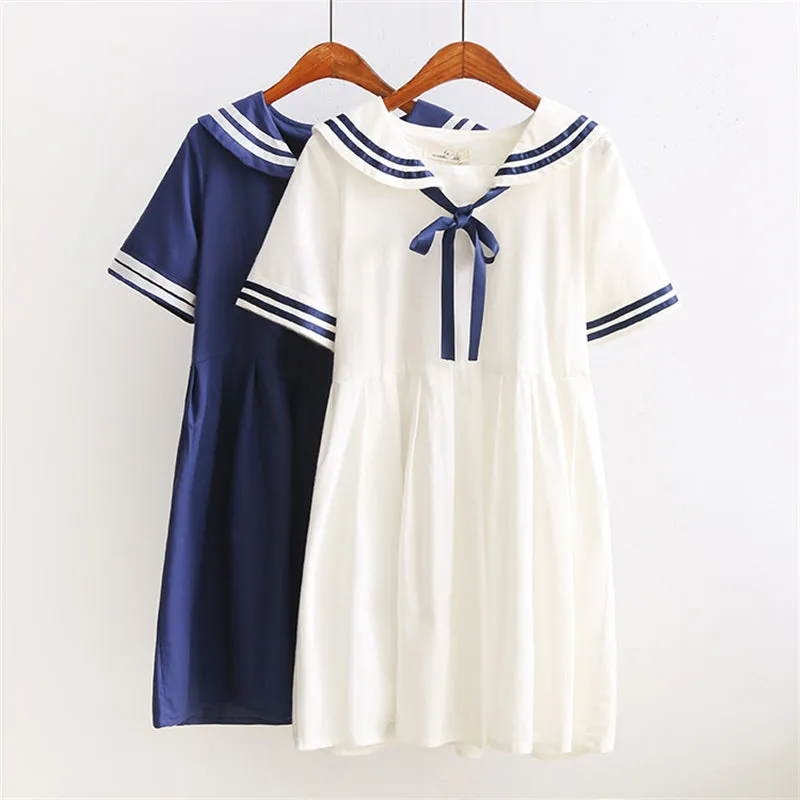 Japanese college style dress UB2495