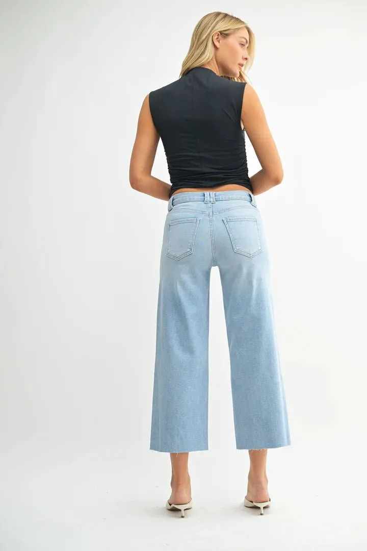 JBD Petite Palazzo Jeans