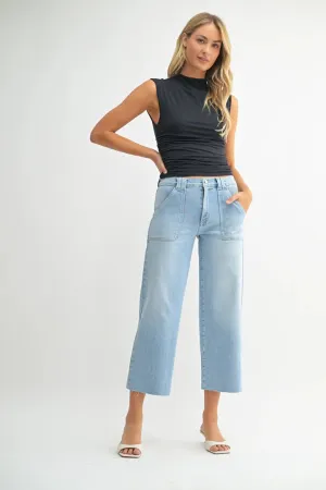 JBD Petite Palazzo Jeans
