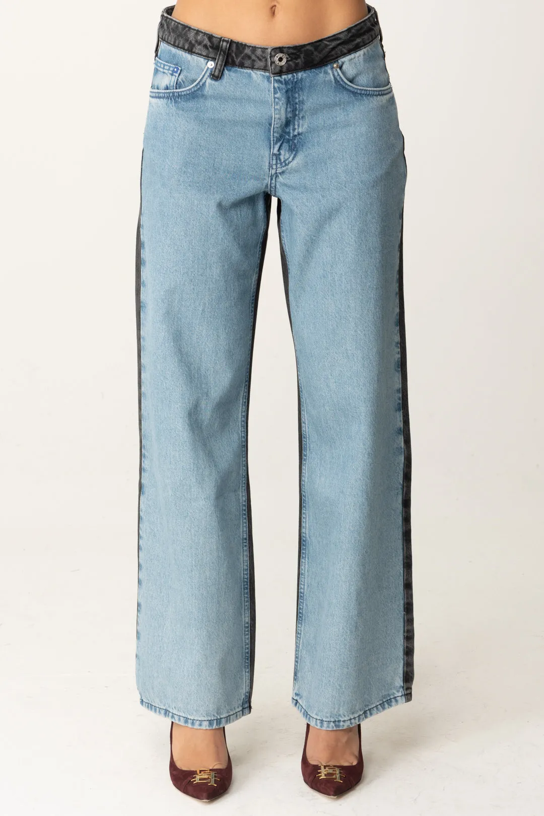 Jeans a Contrasto