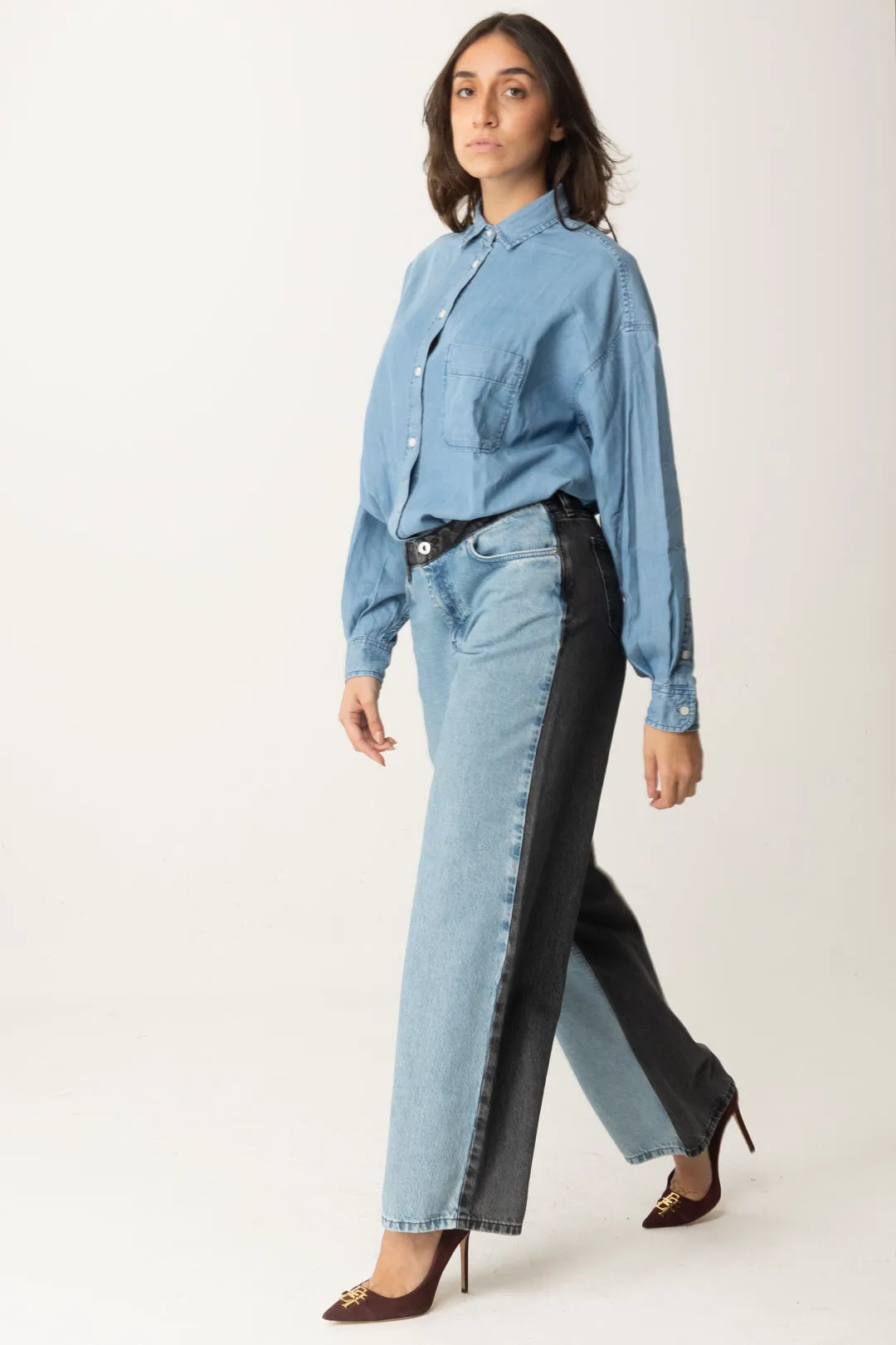 Jeans a Contrasto