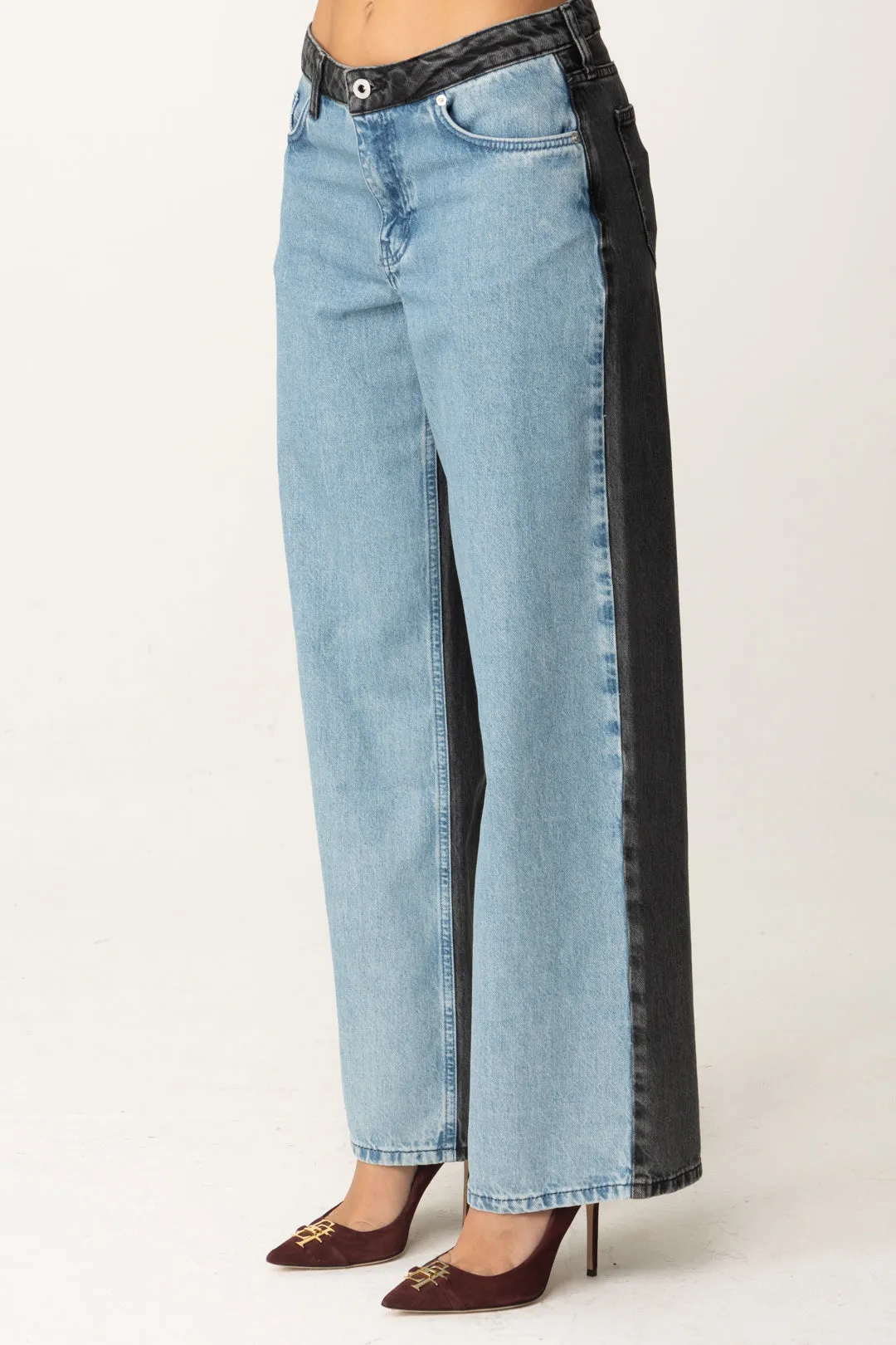 Jeans a Contrasto