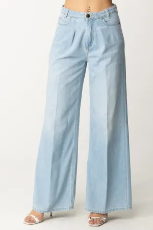 Jeans a Palazzo Lavaggio Chiaro