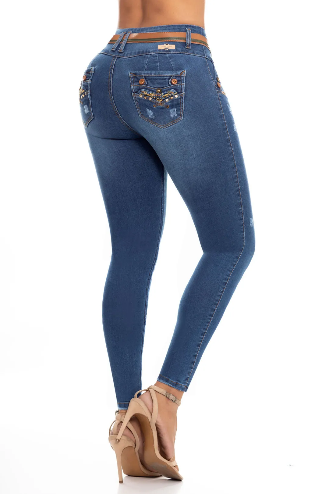 JEANS COLOMBIANOS PUSH UP 6353
