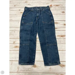 Jeans Straight By Old Navy In Blue Denim, Size: 10p
