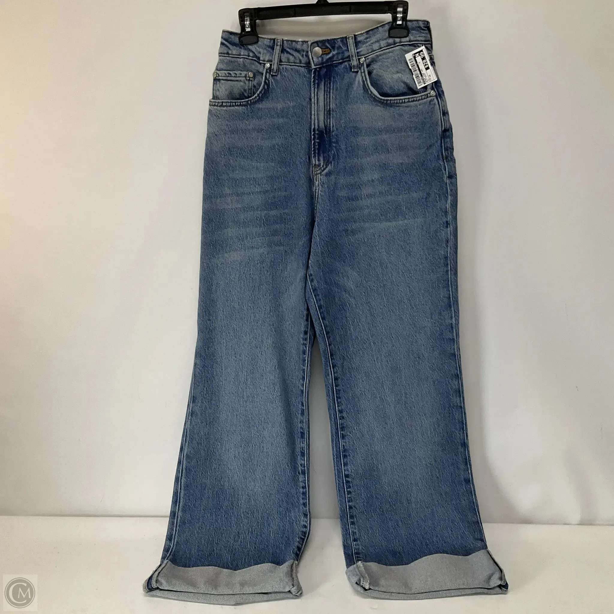 Jeans Wide Leg By Pilcro In Blue Denim, Size: 12
