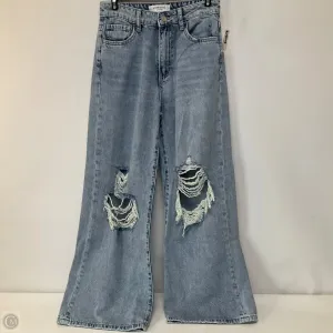 Jeans Wide Leg By Vervet In Blue Denim, Size: 2