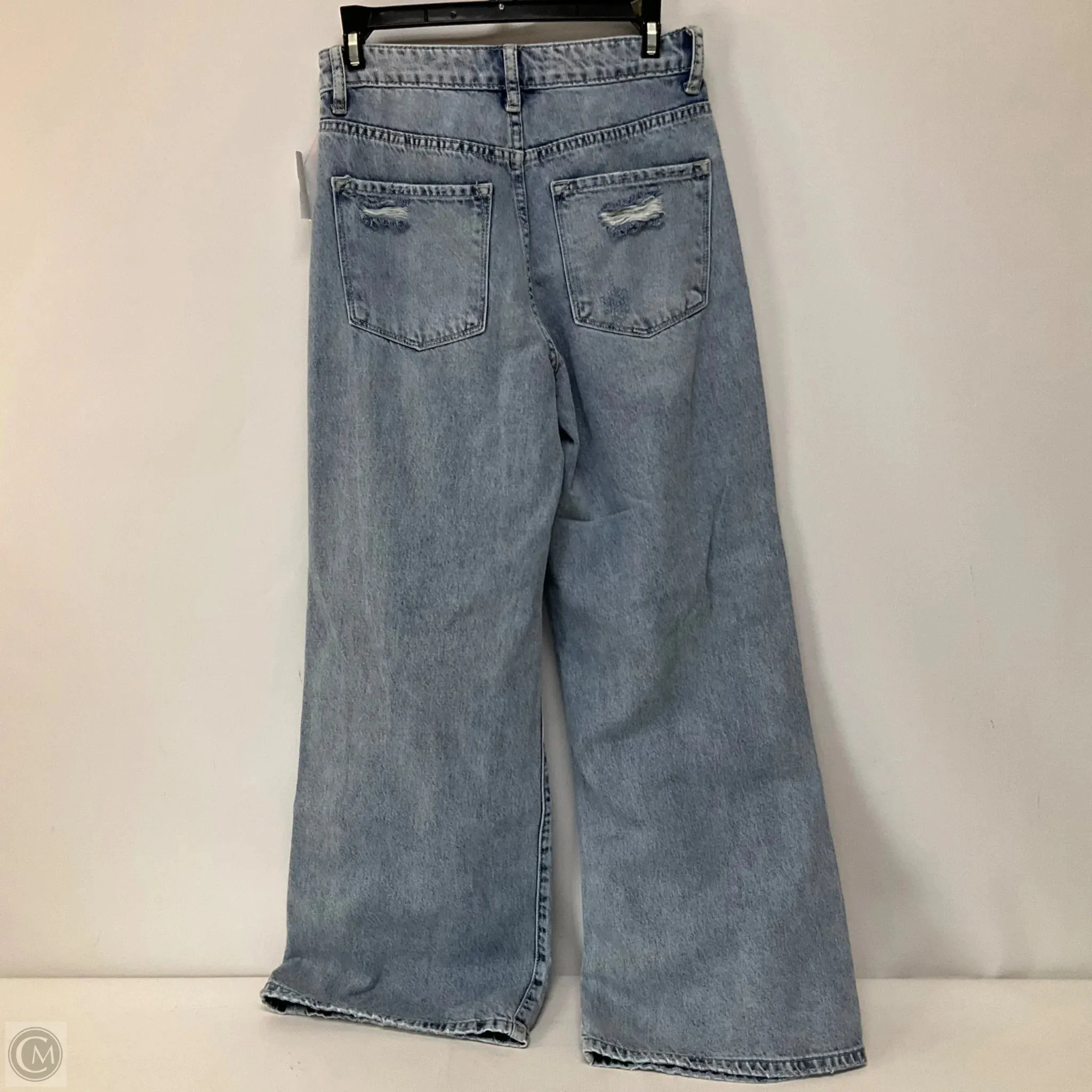 Jeans Wide Leg By Vervet In Blue Denim, Size: 2