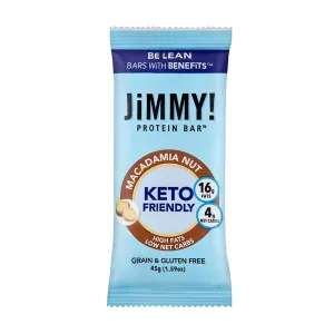 JiMMY BAR! - Keto Macadamia Nut Bar
