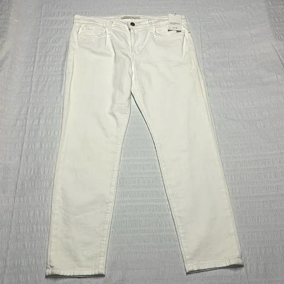 Joe’s jeans Straight Ankle white. Sz 31. New!