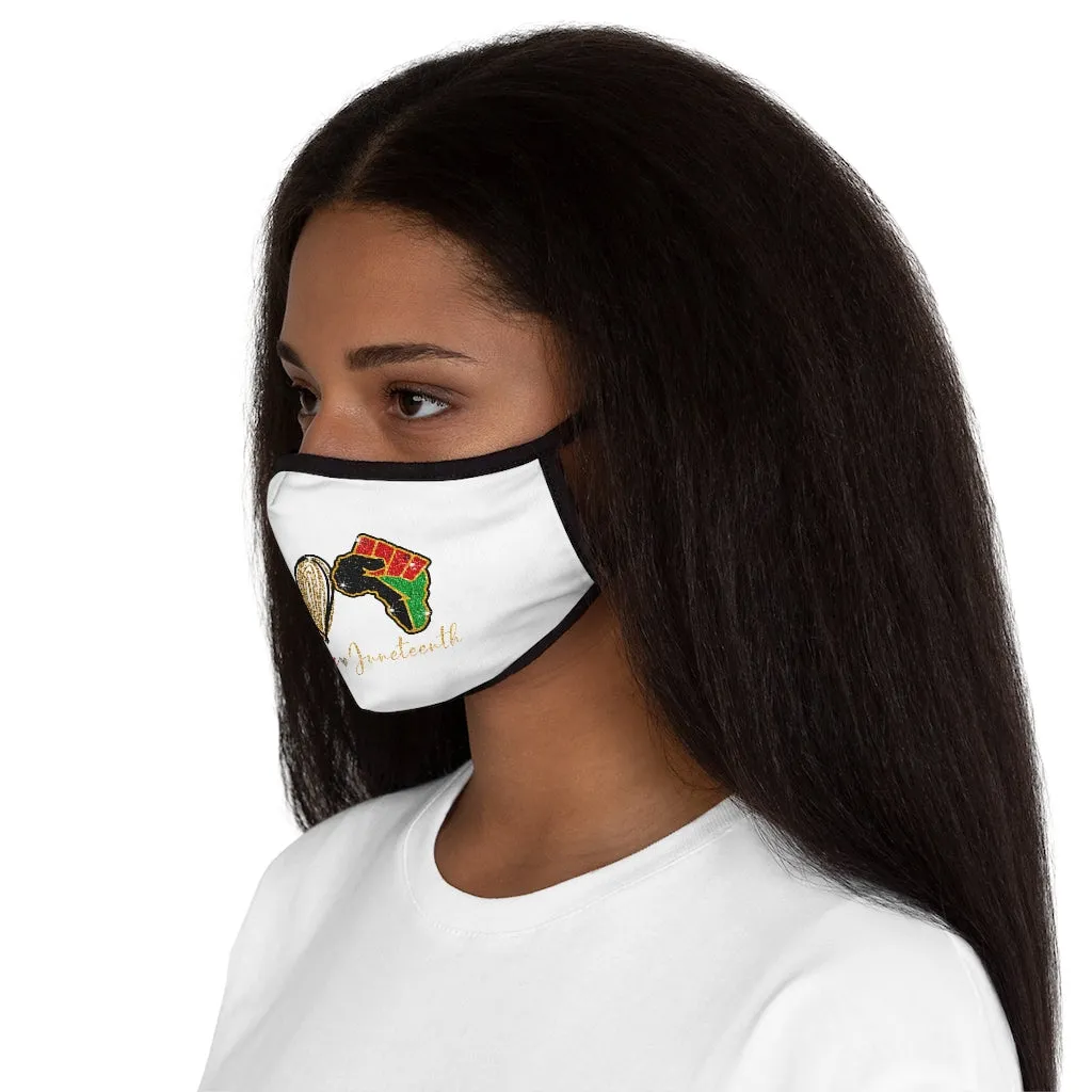 Juneteenth Fitted Face Mask