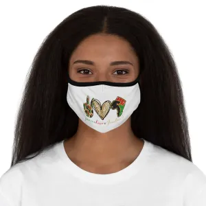 Juneteenth Fitted Face Mask