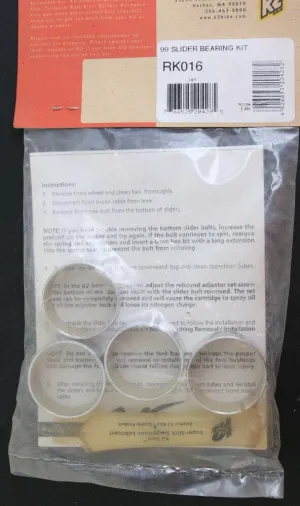 K2 NOLEEN Pro-Flex RK016 Slider Bearing Rebuild Kit