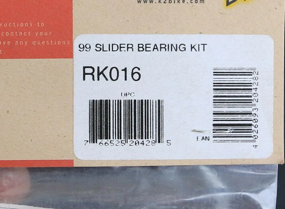 K2 NOLEEN Pro-Flex RK016 Slider Bearing Rebuild Kit