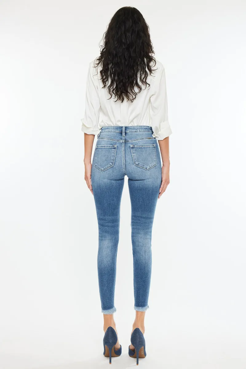 Kaden High Rise Ankle Skinny Jeans