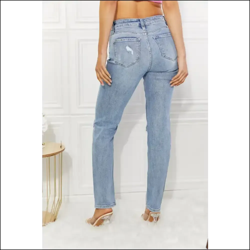 Kancan High Rise Distressed: my Denim Soulmate just Texted! 😂💙