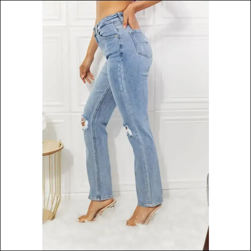 Kancan High Rise Distressed: my Denim Soulmate just Texted! 😂💙