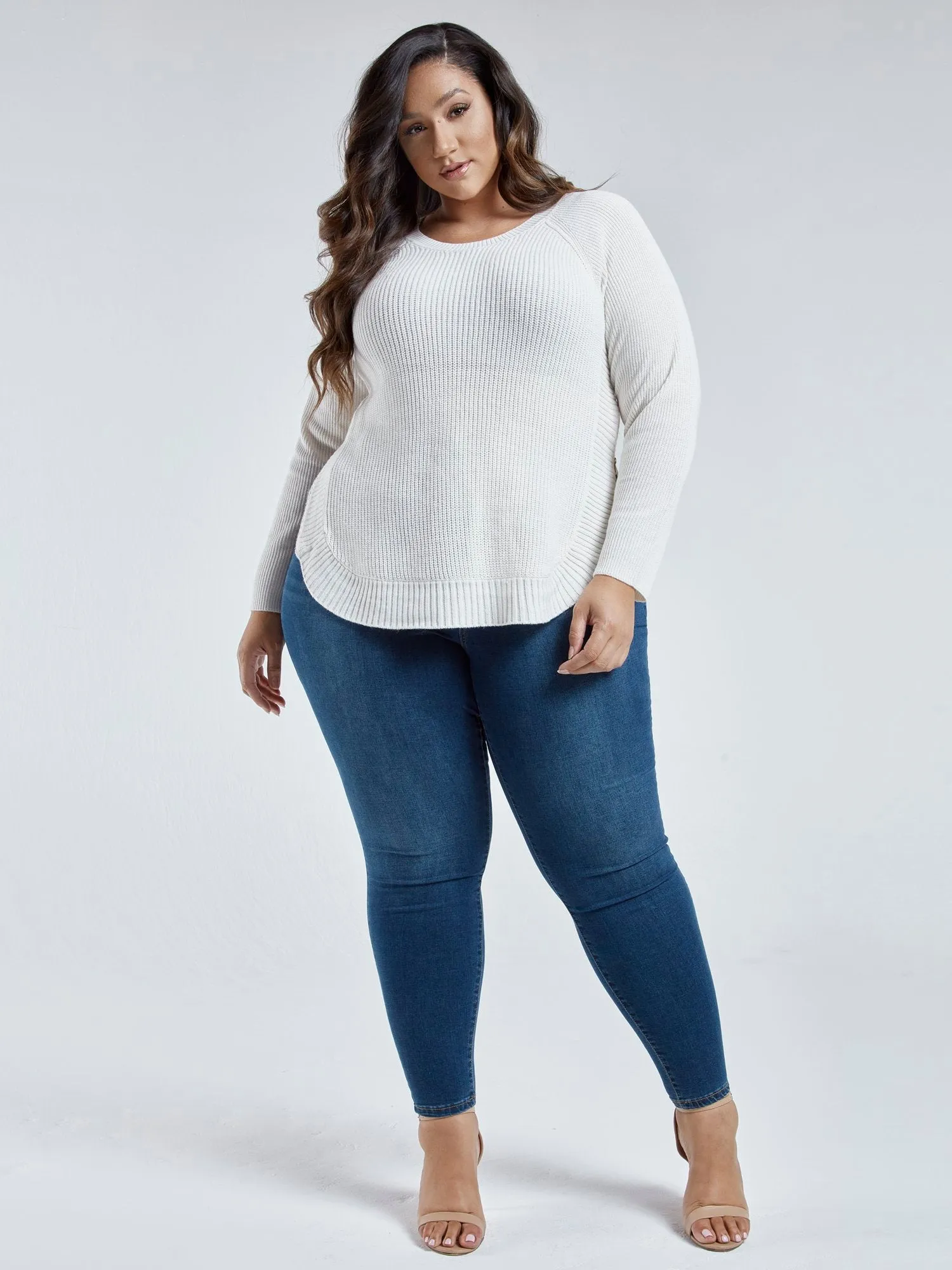 Katherine Side Zip Sweater