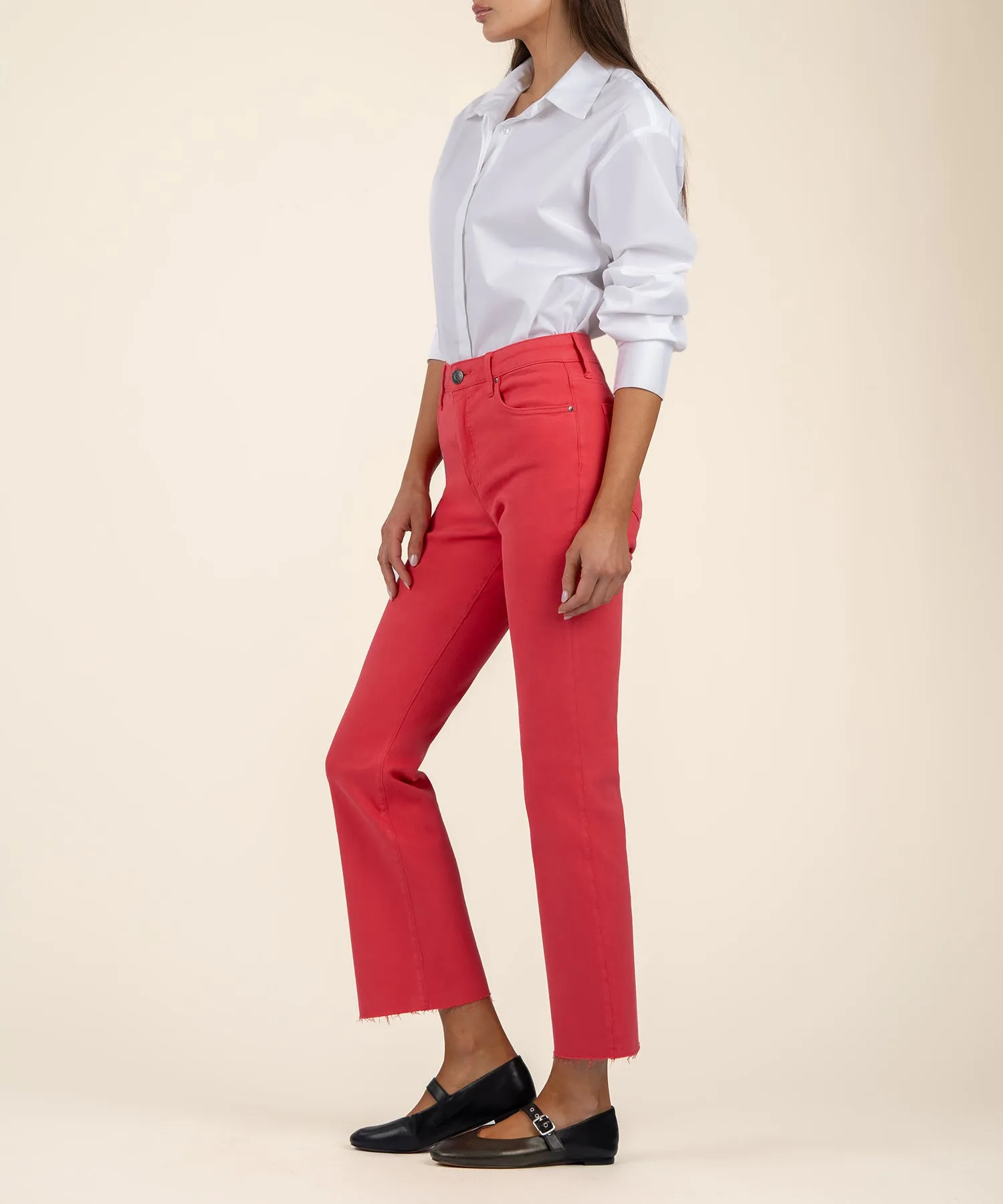 Kelsey High Rise Ankle Flare