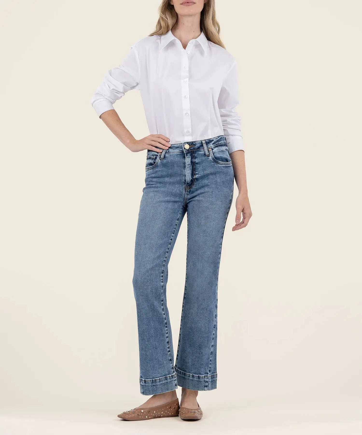 Kelsey HR Ankle Flare Leg - Wide Hem