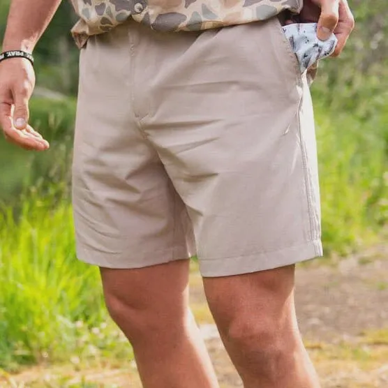 Khaki Everyday Burlebo Shorts