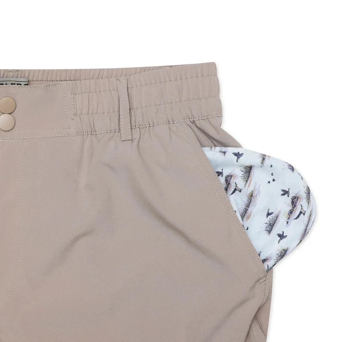 Khaki Everyday Burlebo Shorts