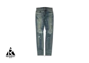 Knee Rip Jeans "Sand Wash"